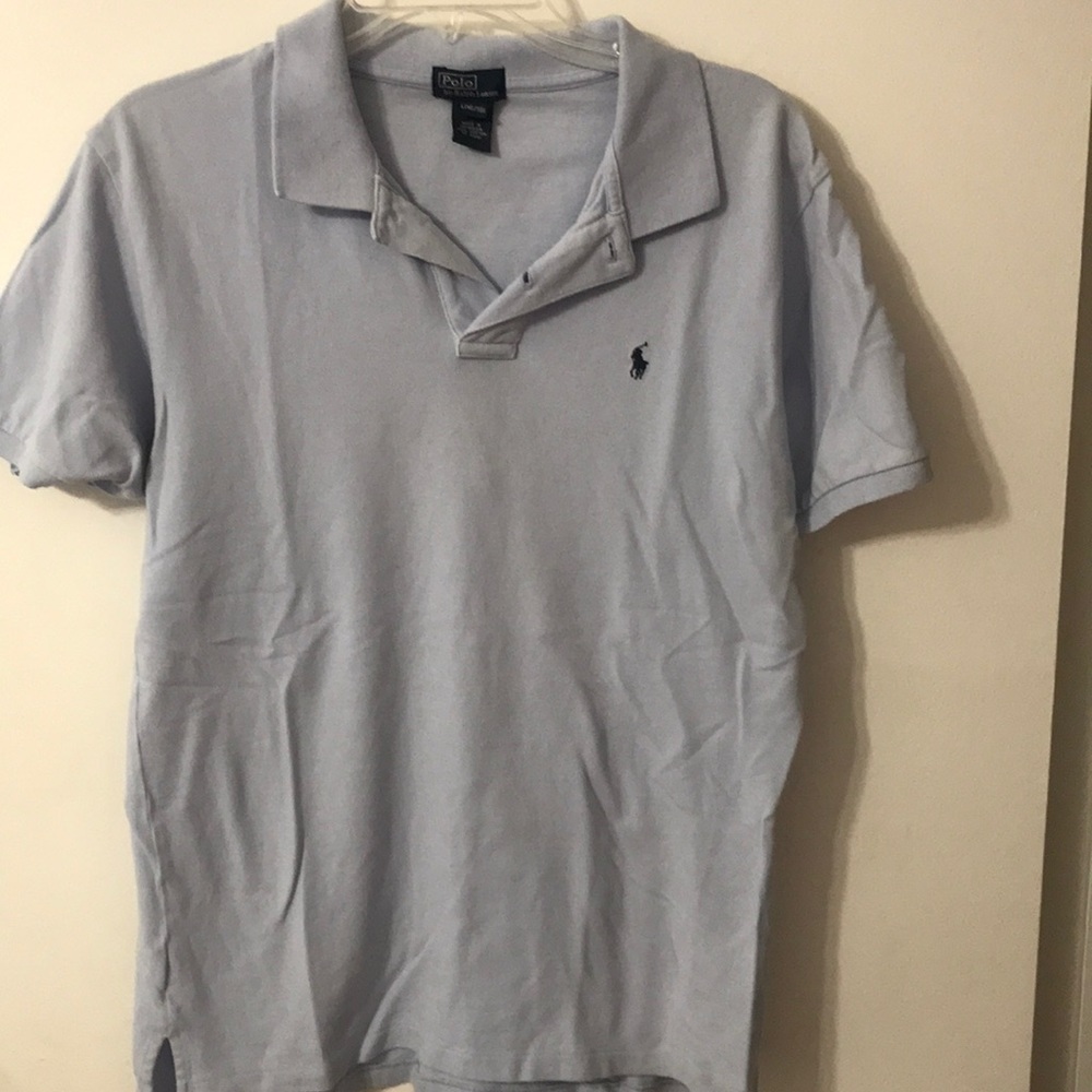 Polo by RL.Boys L16 /18. light blue.Lightly worn.